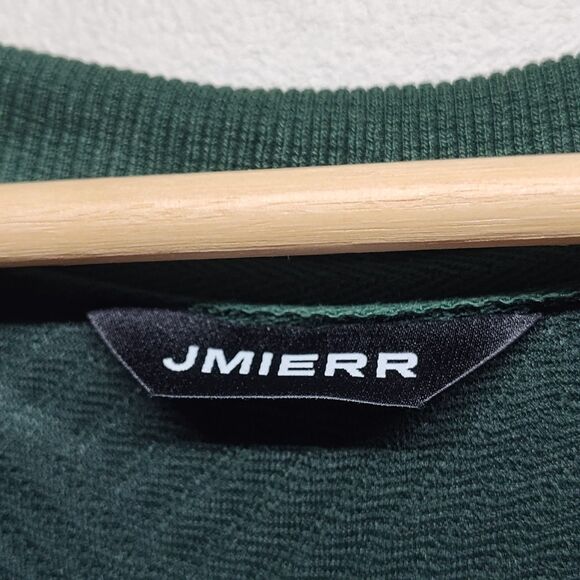 Jmierr Pullover Sweater Men Size 2XL Green Textured Casual Fall Winter - Picture 8 of 10